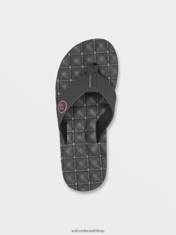 br Volcom homens calçados sandálias reclináveis combinação da marinha 88NNJ586