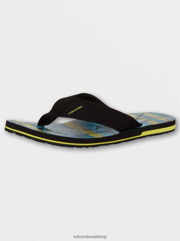 br Volcom homens calçados sandálias vencedoras Lima 88NNJ621