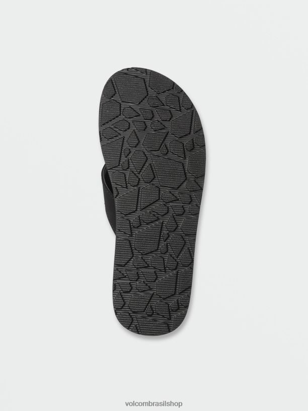 br Volcom homens calçados sandálias vencedoras índigo envelhecido 88NNJ614