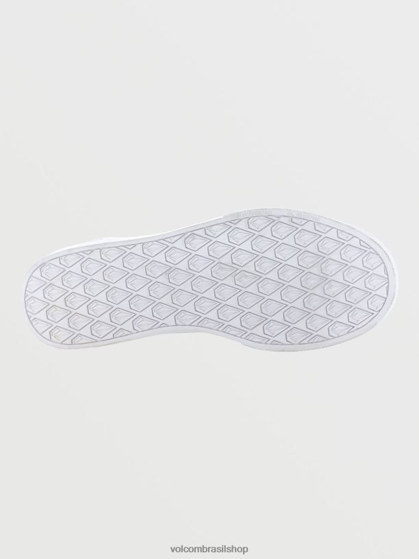 br Volcom homens calçados roupa de trabalho sapatos verdadeiros preto 88NNJ633