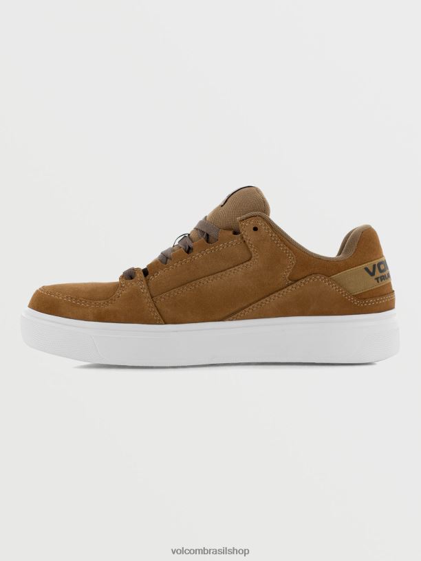 br Volcom homens calçados roupas de trabalho evoluir sapatos ferrugem 88NNJ627