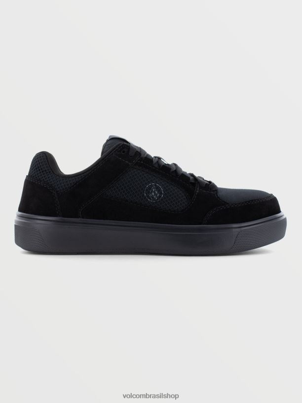 br Volcom homens calçados roupas de trabalho evoluir sapatos preto 88NNJ629