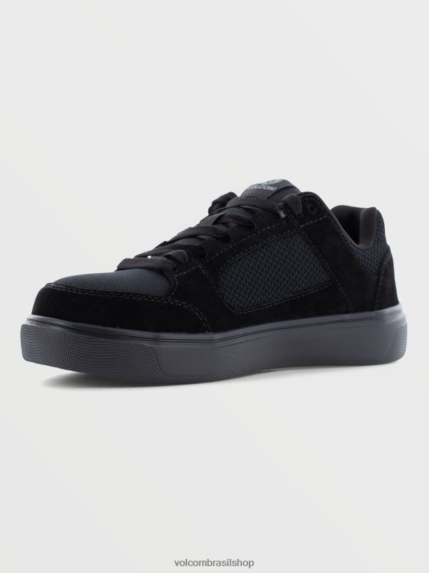 br Volcom homens calçados roupas de trabalho evoluir sapatos preto 88NNJ629