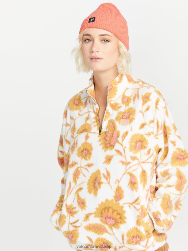 br Volcom mulheres acessórios gorro de pedra cheia coral 88NNJ972