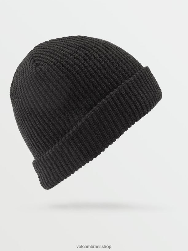 br Volcom mulheres acessórios gorro de pedra cheia preto 88NNJ979