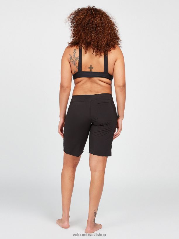 br Volcom mulheres roupas calções de banho de 11