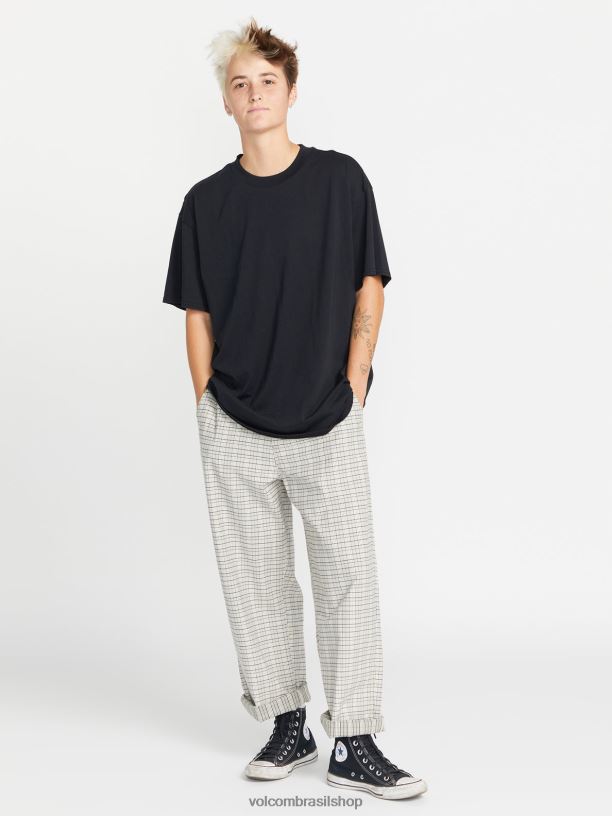 br Volcom mulheres roupas calça de skate thisthatthem areia 88NNJ936