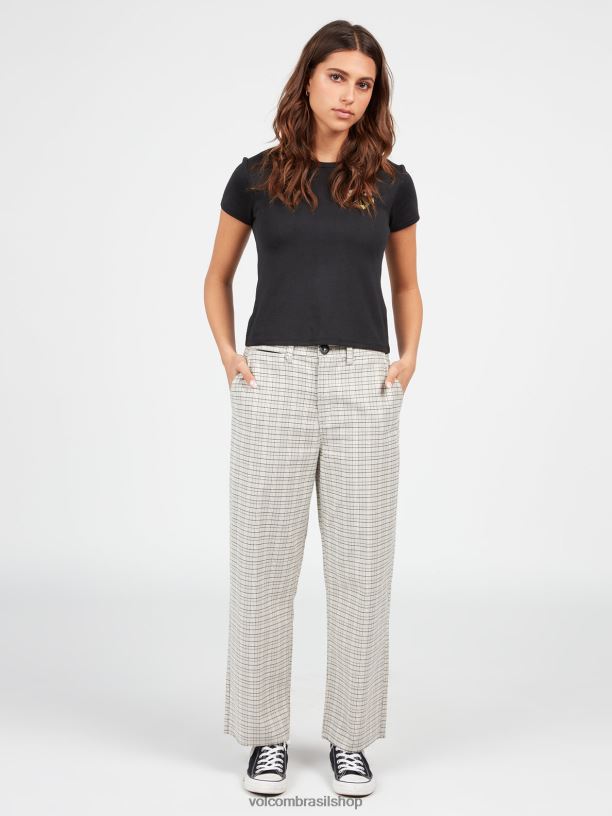 br Volcom mulheres roupas calça de skate thisthatthem areia 88NNJ936