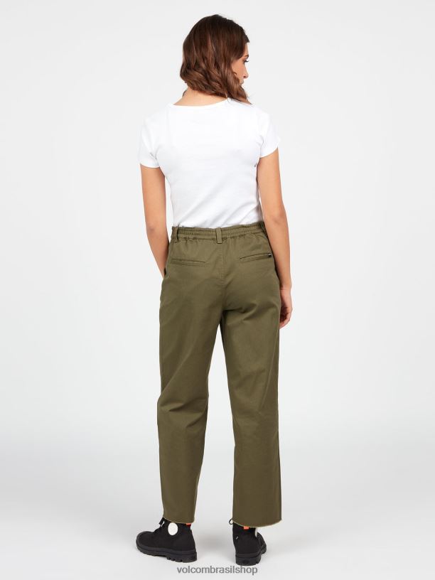 br Volcom mulheres roupas calça de skate thisthatthem militares 88NNJ932