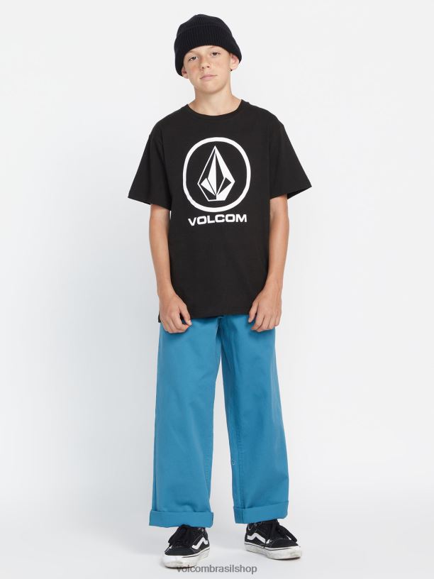 br Volcom mulheres roupas calça de skate thisthatthem porto azul 88NNJ906