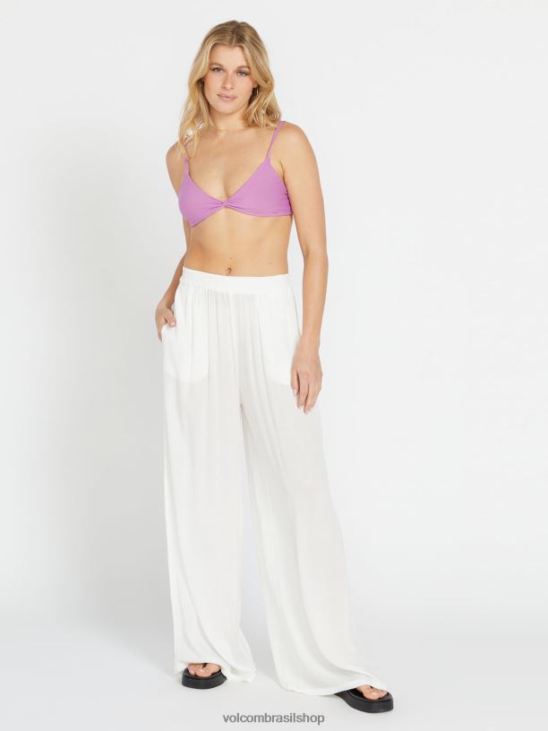 br Volcom mulheres roupas calças de junki stoneshine estrela branca 88NNJ959