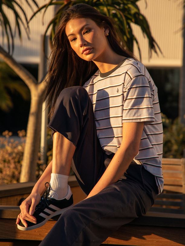 br Volcom mulheres roupas camisa de manga curta para festa raio de luar 88NNJ818