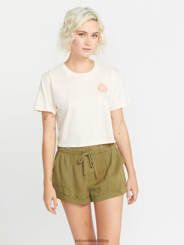 br Volcom mulheres roupas camiseta de manga curta enternet nuvem 88NNJ796