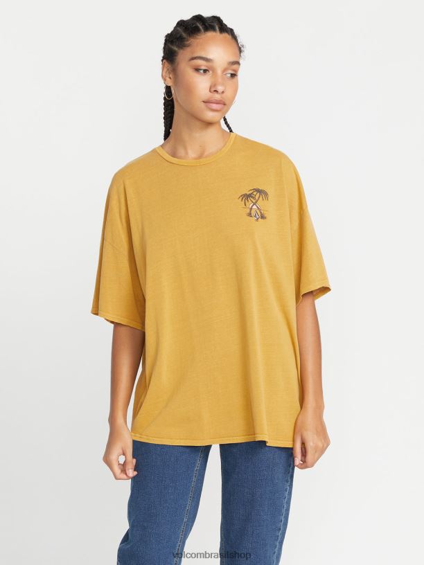 br Volcom mulheres roupas camiseta manga curta my guys dijon 88NNJ781