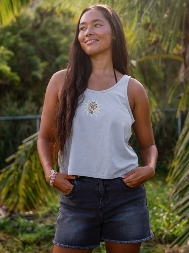 br Volcom mulheres roupas para o tanque do banco raio de luar 88NNJ813