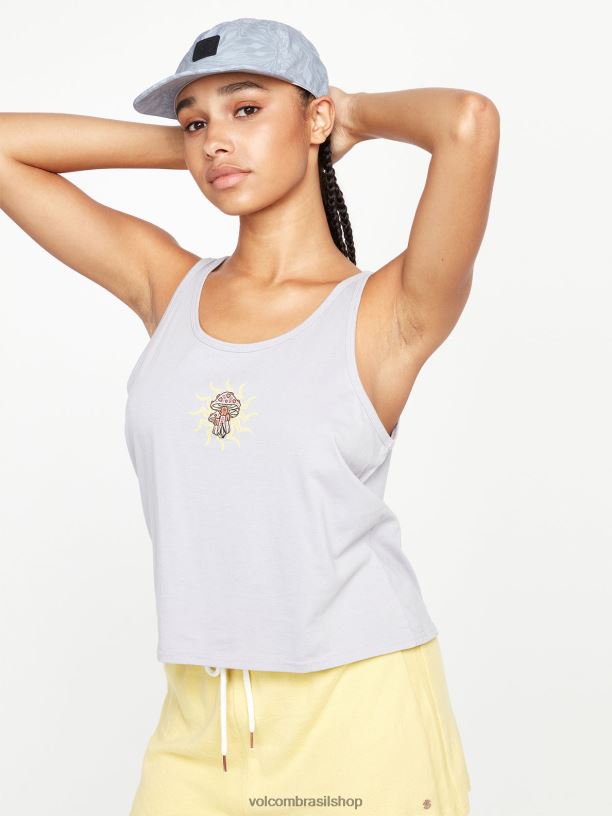 br Volcom mulheres roupas para o tanque do banco raio de luar 88NNJ813