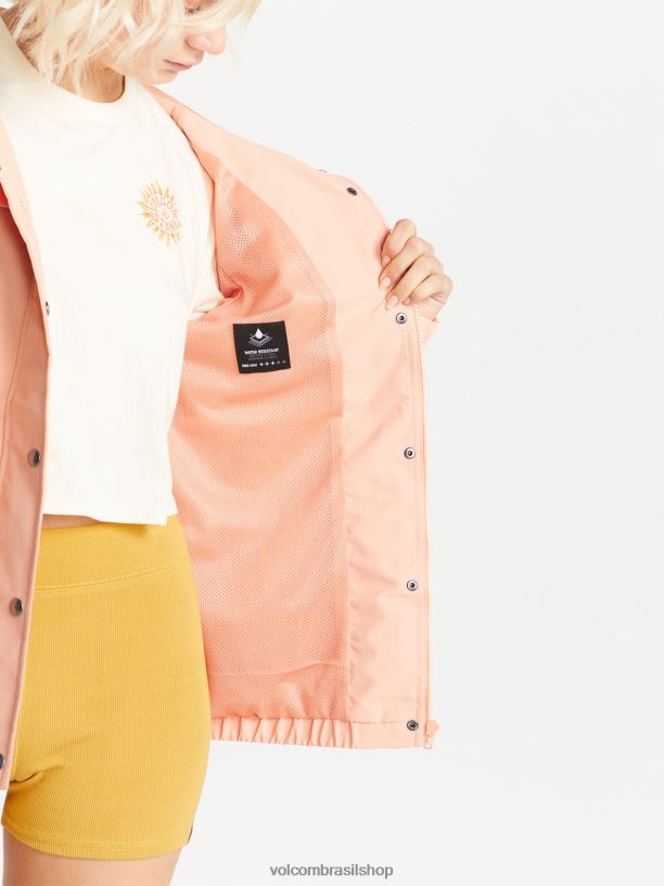 br Volcom mulheres roupas jaqueta de pedra inimiga coral 88NNJ903