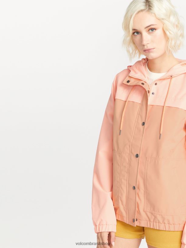 br Volcom mulheres roupas jaqueta de pedra inimiga coral 88NNJ903