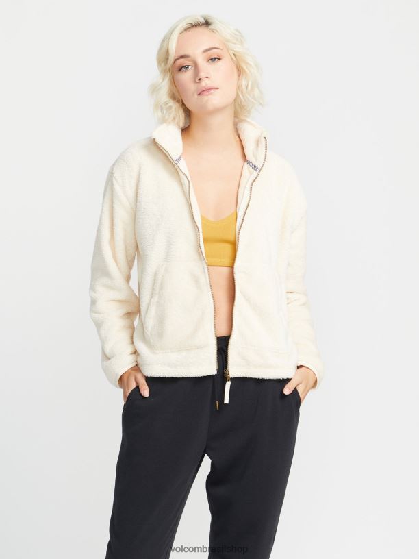 br Volcom mulheres roupas jaqueta feelin phurry com zíper nuvem 88NNJ904