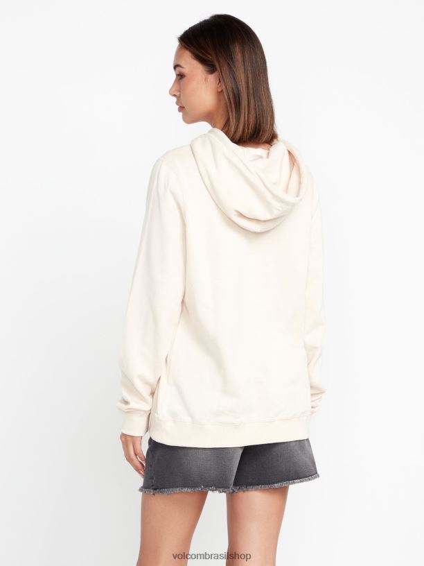 br Volcom mulheres roupas verdadeiramente lidar com capuz areia 88NNJ845