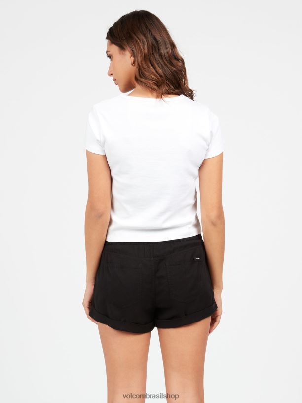br Volcom mulheres roupas calções de pedra strutin queda de energia 88NNJ931