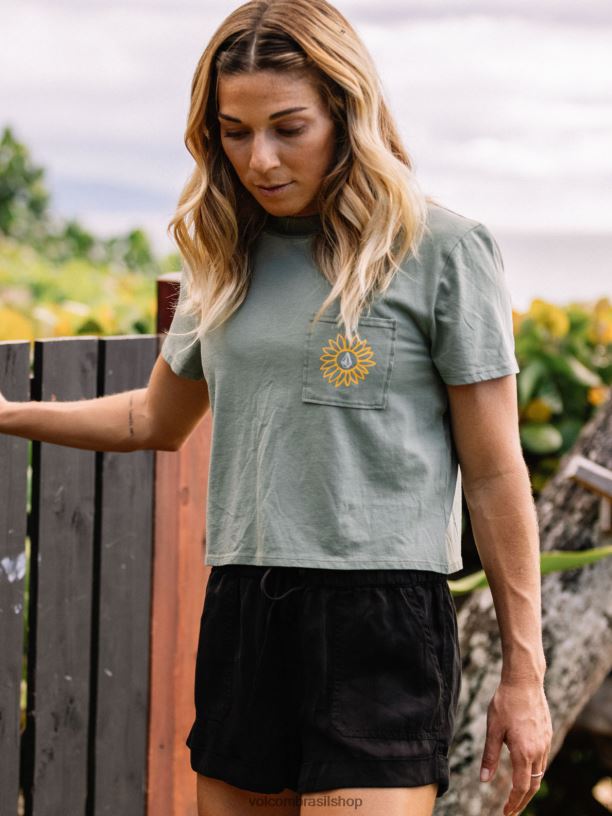 br Volcom mulheres roupas shorts de domingo queda de energia 88NNJ943