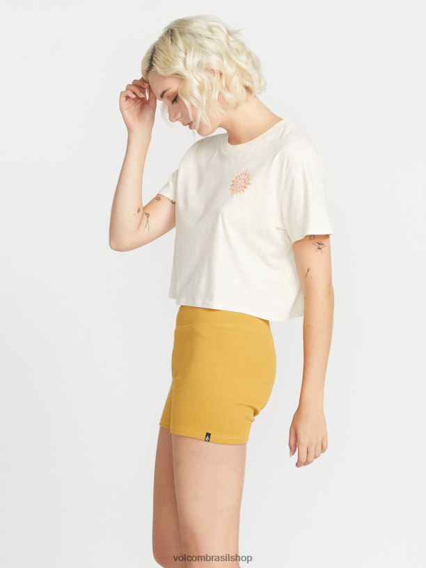 br Volcom mulheres roupas viveu em shorts de bicicleta dijon 88NNJ952