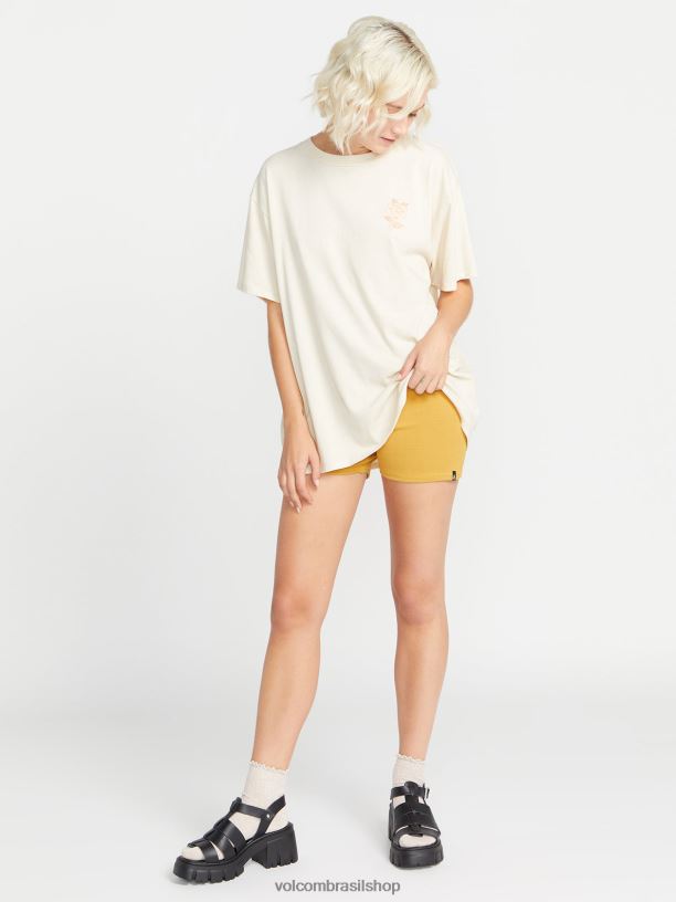 br Volcom mulheres roupas viveu em shorts de bicicleta dijon 88NNJ952