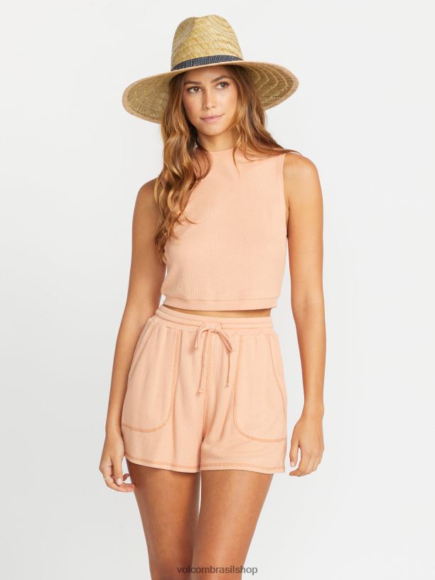 br Volcom mulheres roupas vivia de bermuda argila 88NNJ921