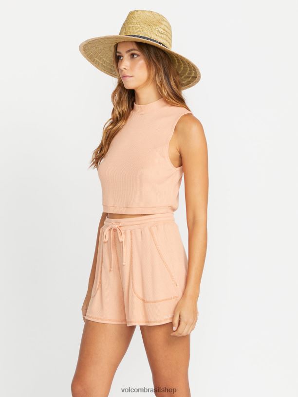 br Volcom mulheres roupas vivia de bermuda argila 88NNJ921