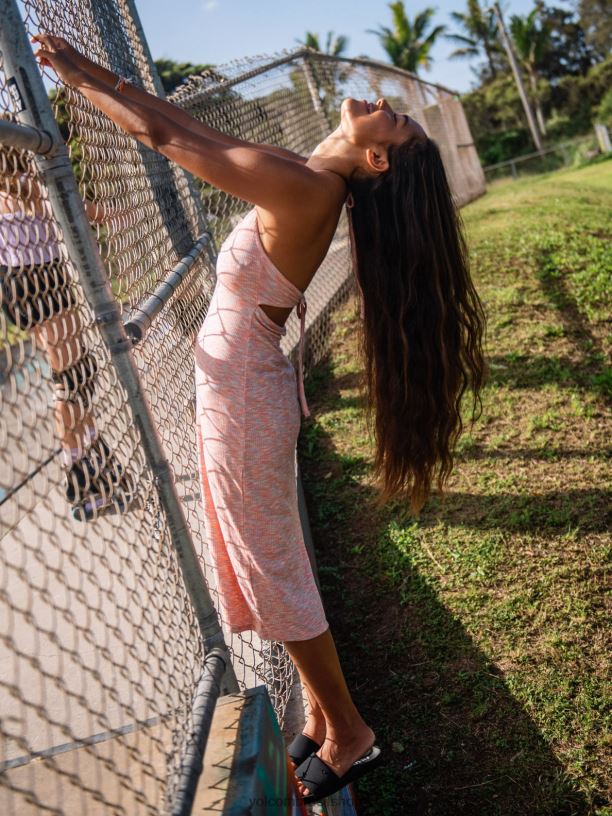 br Volcom mulheres roupas corrida 2 vestido espacial multi 88NNJ875