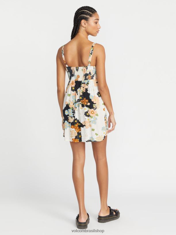 br Volcom mulheres roupas vestido pedra da biscaia nuvem 88NNJ880