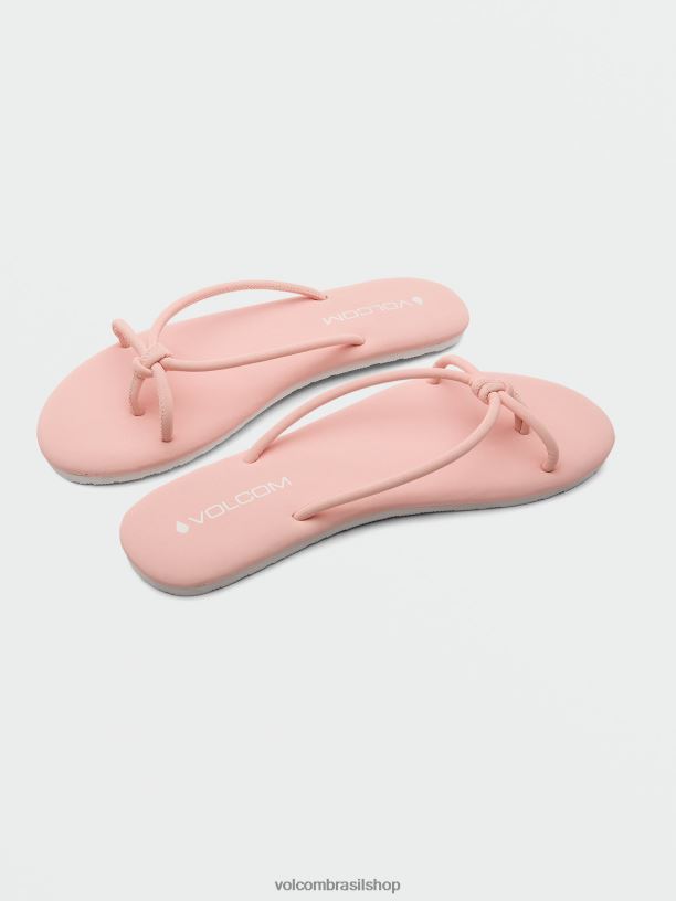 br Volcom mulheres calçados sandálias de avanço rápido Melão 88NNJ1027