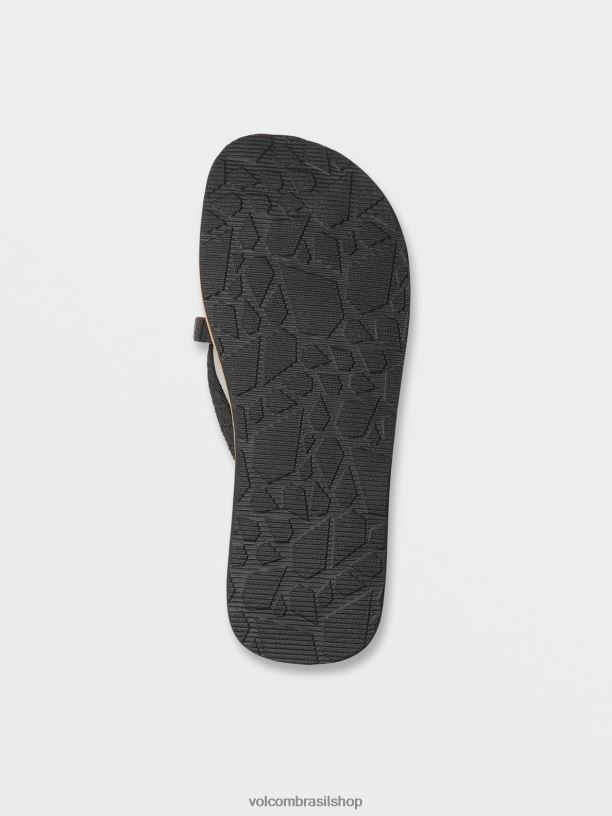 br Volcom mulheres calçados sandálias de trilha ecológica preto 88NNJ1043