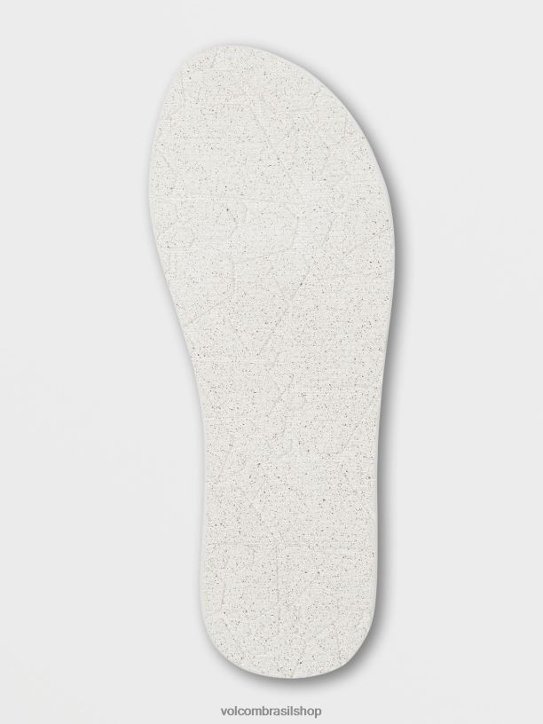 br Volcom mulheres calçados sandálias de trilha v.co branco 88NNJ1029